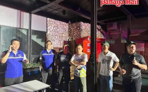 市长通报芭堤雅水上市场火灾引发的严重后果